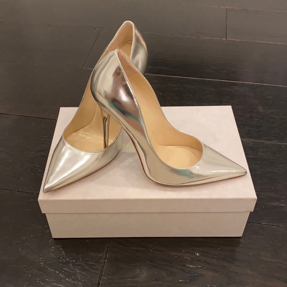 Mirror Silver Pump Jimmy Choo’s